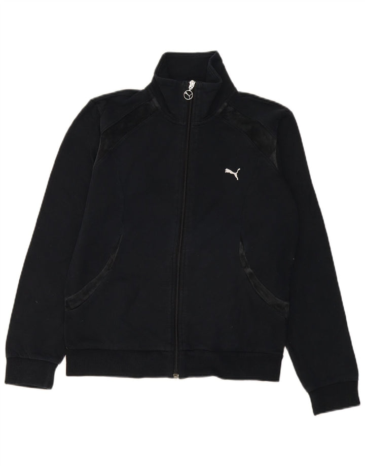 Jachetă de trening Puma pentru femei UK 14, mare, negru, bumbac