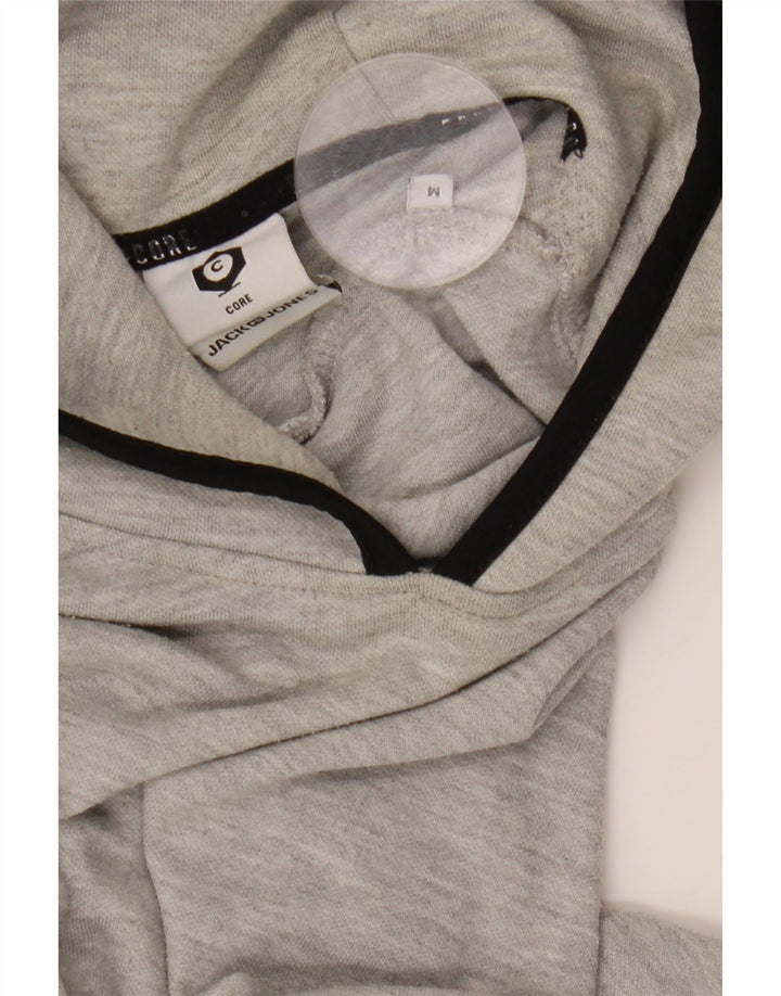 JACK & JONES Pulover pentru bărbați din bumbac gri mediu