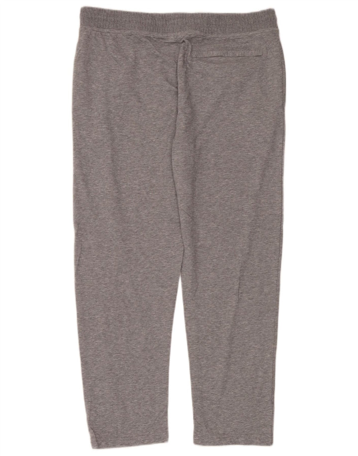 Pantaloni de trening pentru bărbați Marks & Spencer, mari, gri bumbac cu pete