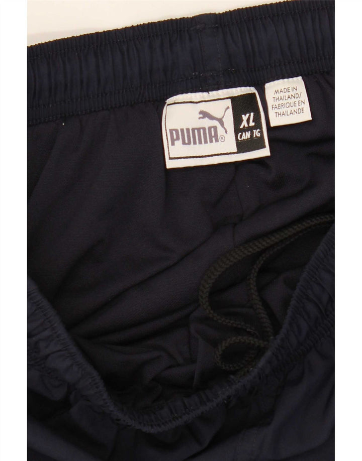 Pantaloni de trening Puma pentru bărbați XL, poliester bleumarin