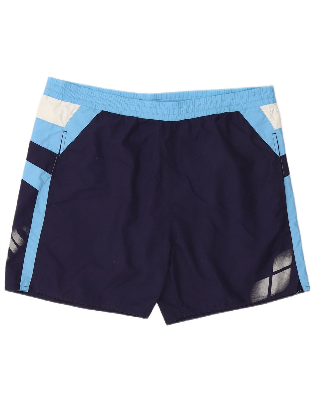 Pantaloni scurți de înot Arena pentru bărbați, 2XL, poliester color block, albastru bleumarin