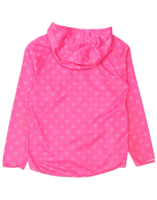 Pulover pentru fete Under Armour Graphic Hoodie 13-14 ani, roz cu pete