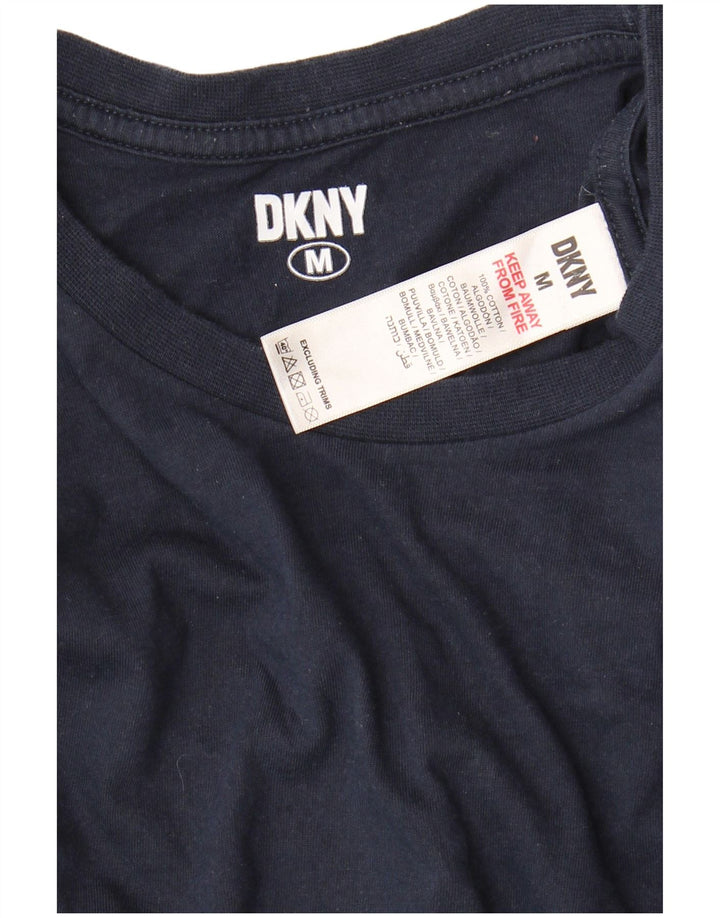 DKNY Tricou Bărbați Top Mediu Bleumarin Bumbac