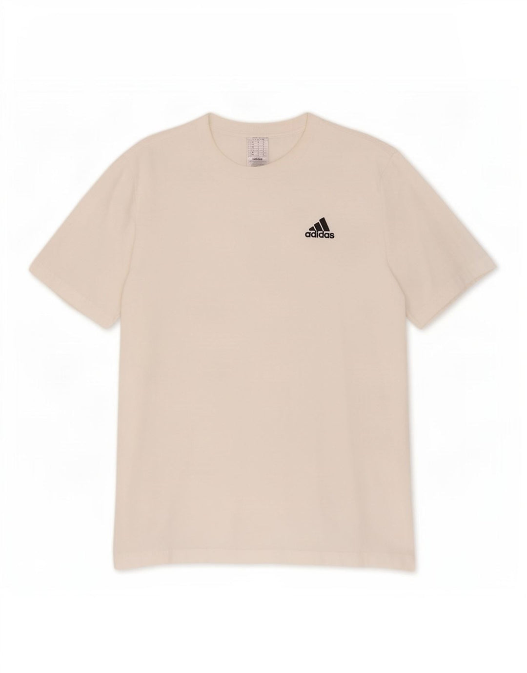Tricou pentru bărbați Adidas Top mare, alb, bumbac