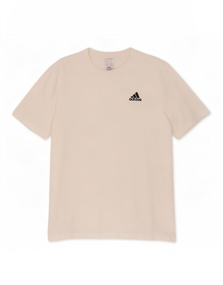 Tricou pentru bărbați Adidas Top mare, alb, bumbac