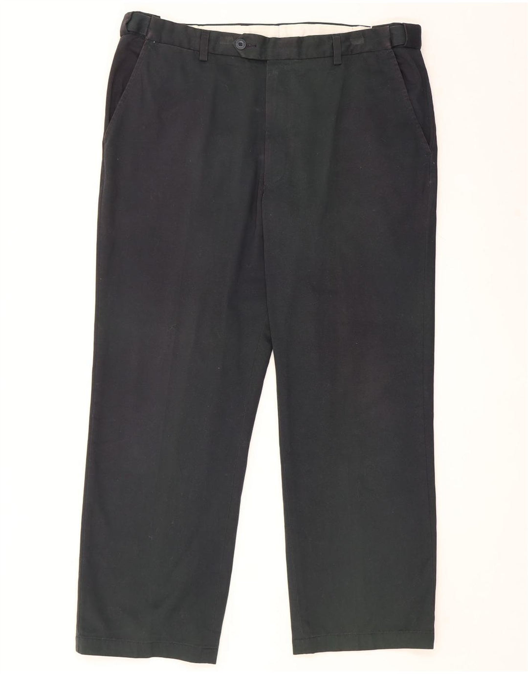 Marks & Spencer Pantaloni Chino Drepți Blue Harbour pentru bărbați L38 L29 bleumarin
