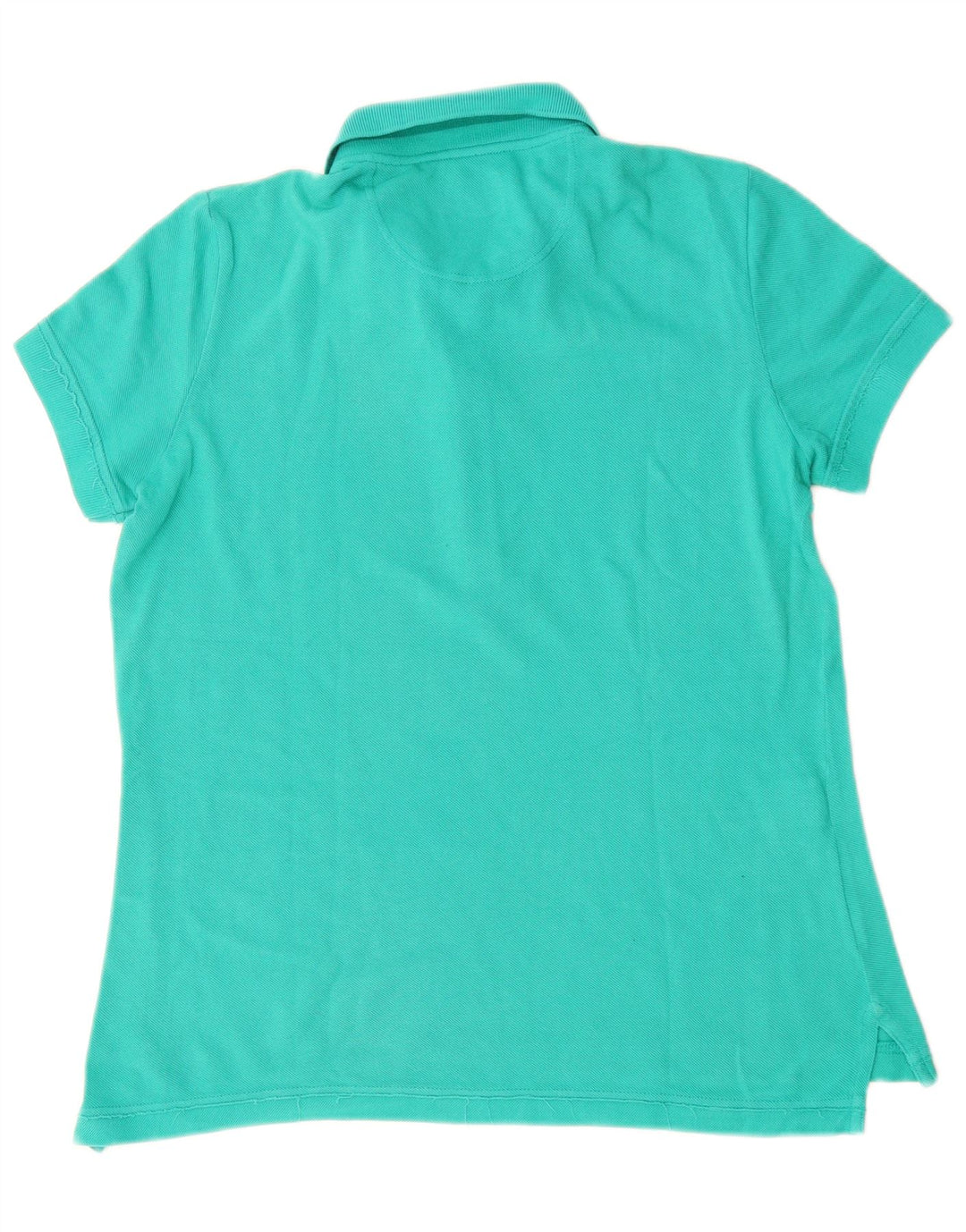 Tricou polo LACOSTE pentru femei Mărimea 42 Bumbac turcoaz mare