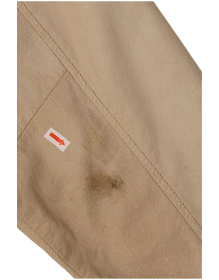 WESTBURY Jachetă de piele pentru bărbați UK 38 Medium Beige Piele