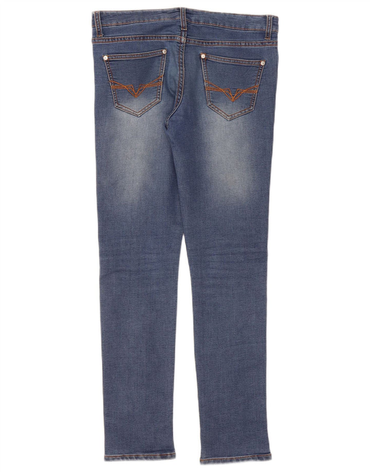 Blugi slim pentru femei Guess UK 12 Medium W30 L28 Bumbac albastru