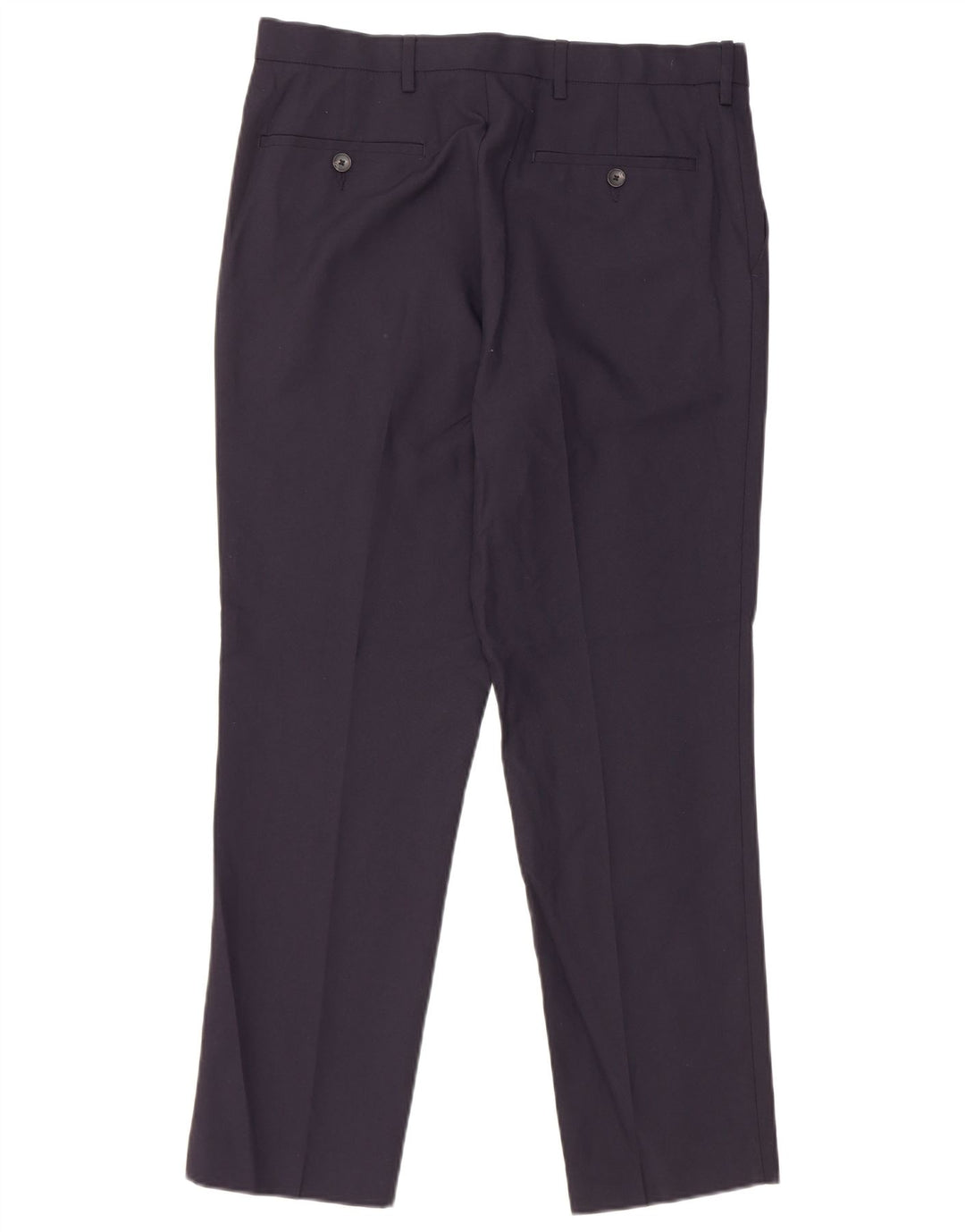 Pantaloni chino subțiri pentru bărbați Marks & Spencer L32 L29 Poliester bleumarin