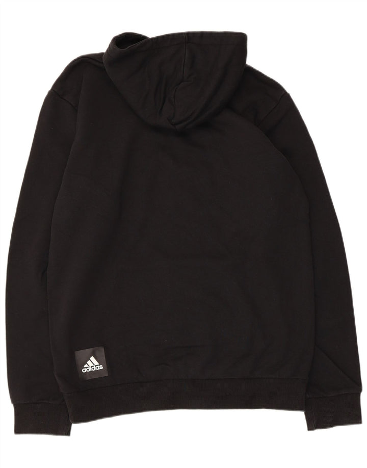 Pulover ADIDAS pentru bărbați, bumbac mediu negru