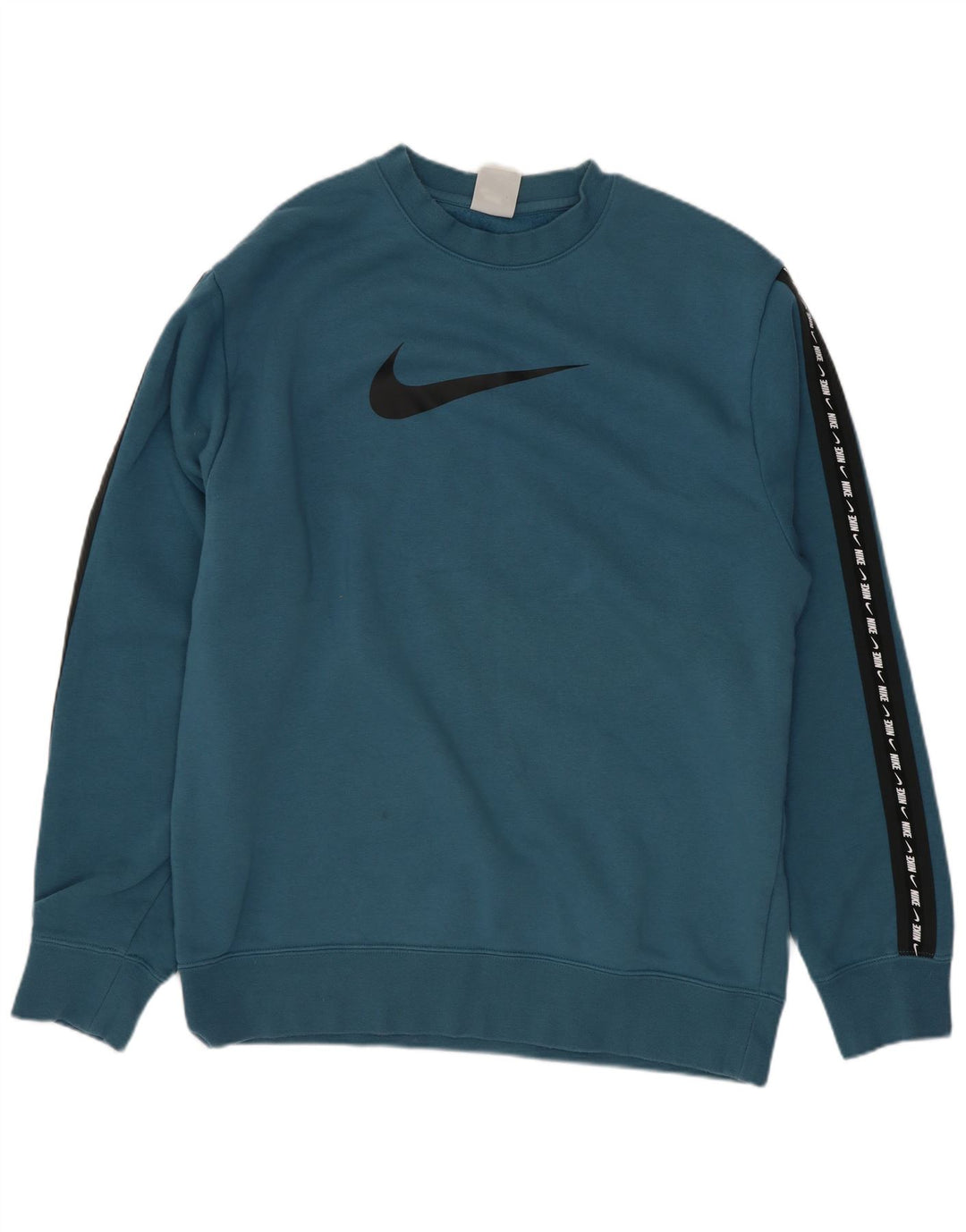 Pulover cu grafică Nike pentru bărbați, albastru mediu, color block
