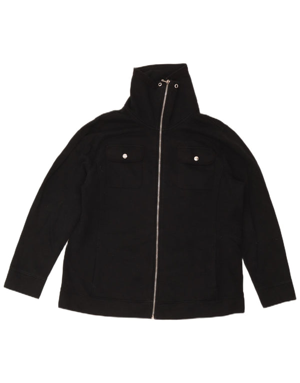 Jachetă de trening pentru femei Ralph Lauren UK 18 XL, bumbac negru