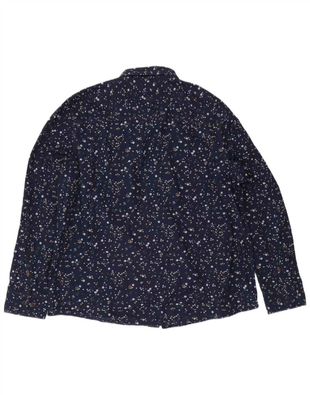 Cămașă pentru bărbați Fat Face 3XL Bumbac Floral Albastru Marin