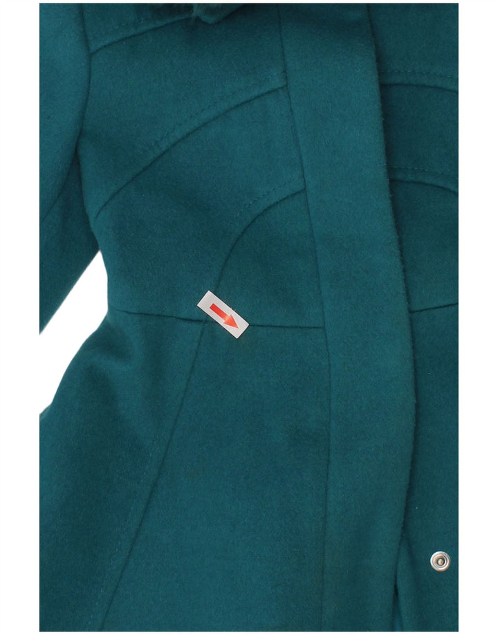 Palton Fete Monsoon 5-6 Ani Poliester Turcoaz