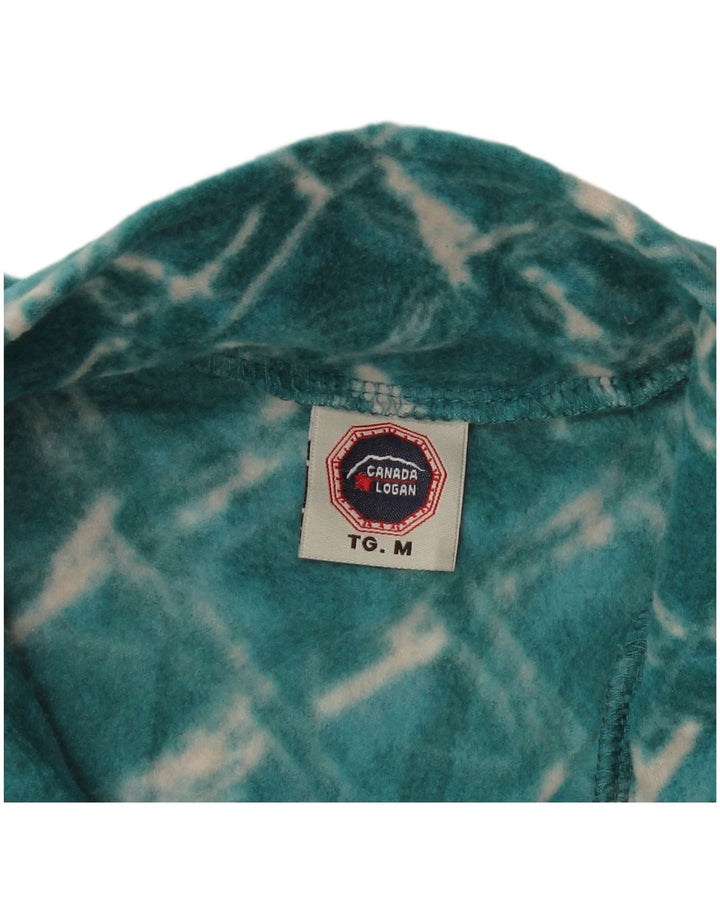 Jachetă polară pentru femei CANADA LOGAN UK 14 Medium Green Check Poliester