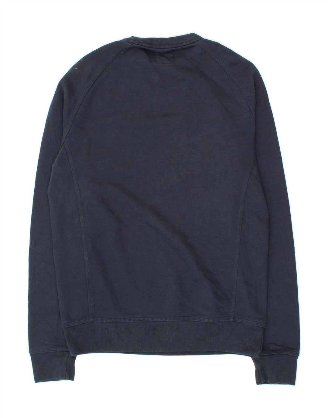 CHAMPION Mens Graphic Sweatshirt Jumper Small Navy Blue Cotton Vintage Champion and Second-Hand Champion from Messina Hembry 