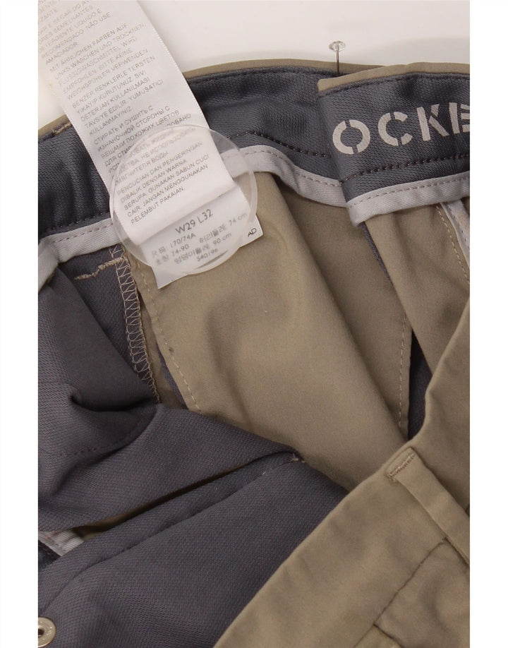 Pantaloni chino subțiri Dockers pentru bărbați L29 L32 poliester bej