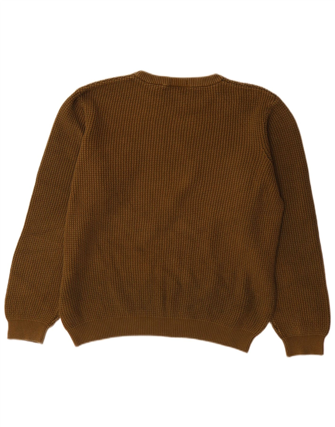 Pulover Timberland pentru bărbați, cu gât crew, bumbac mare kaki