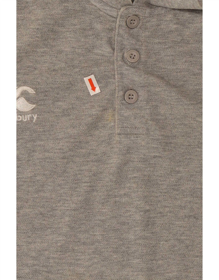 Cămașă polo Canterbury pentru bărbați, mare, gri