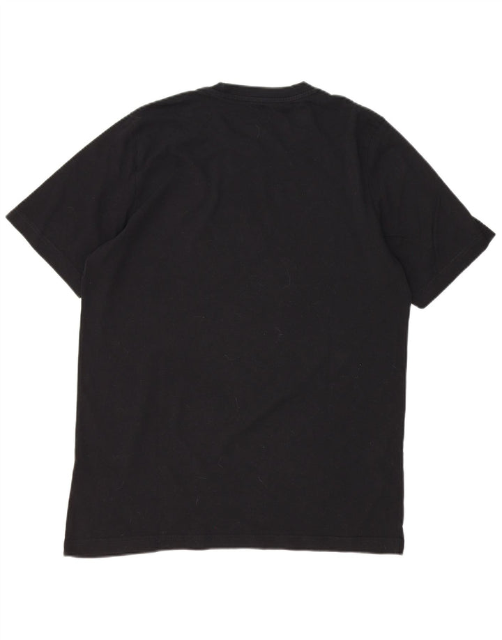 Tricou grafic Adidas pentru bărbați Top mediu negru bumbac