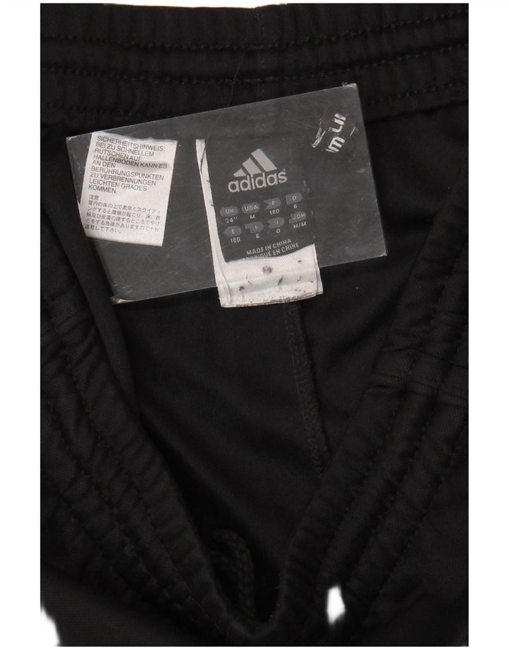 Pantaloni de trening Climalite ADIDAS pentru bărbați, negru, poliester bloc de culoare