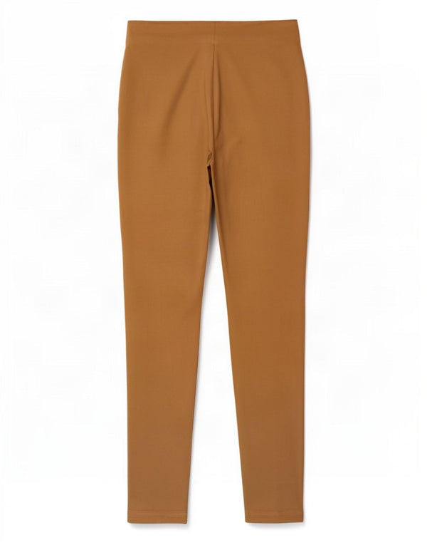 Pantaloni skinny casual pentru femei Zara XS W24 L26 Bej Viscoza