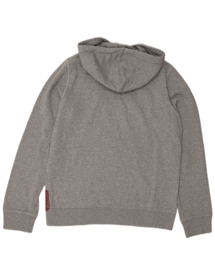 Pulover pentru bărbați Converse Graphic Hoodie, gri mediu