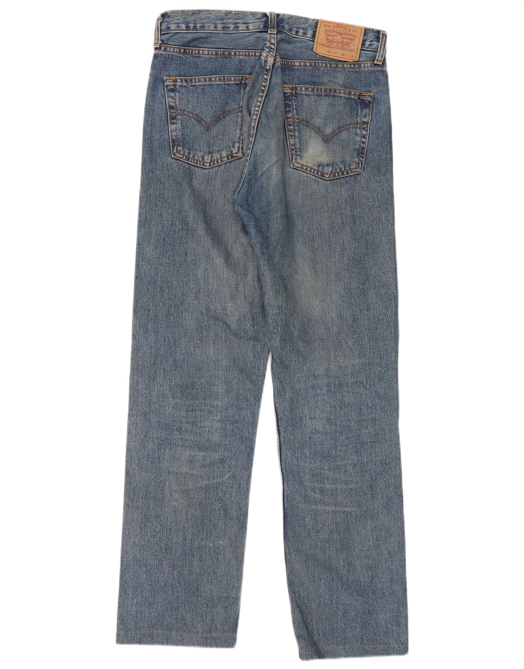 Blugi drepti 590 pentru femei Levi's W31 L32 Bumbac albastru
