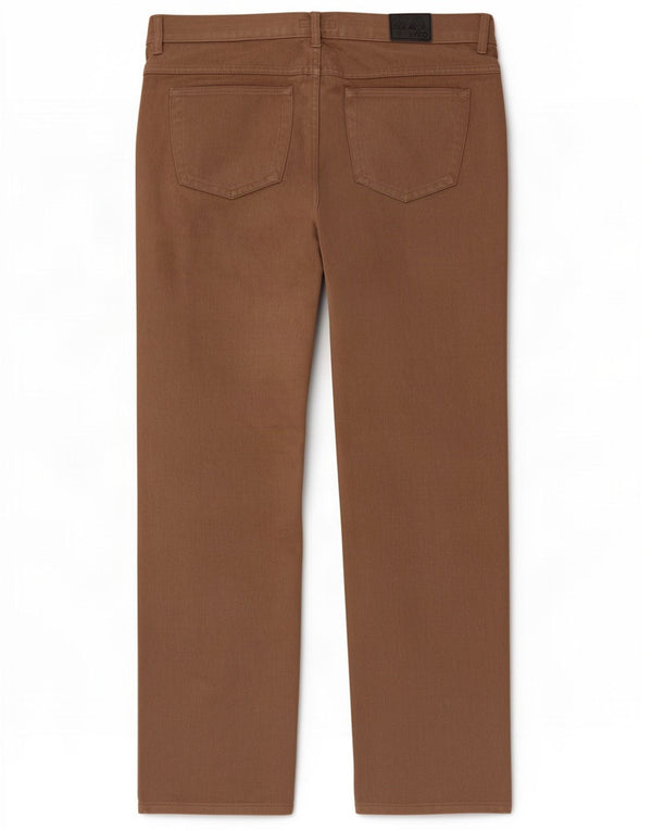 Pantaloni casual drepti pentru bărbați Marks & Spencer W40 L31 bumbac maro