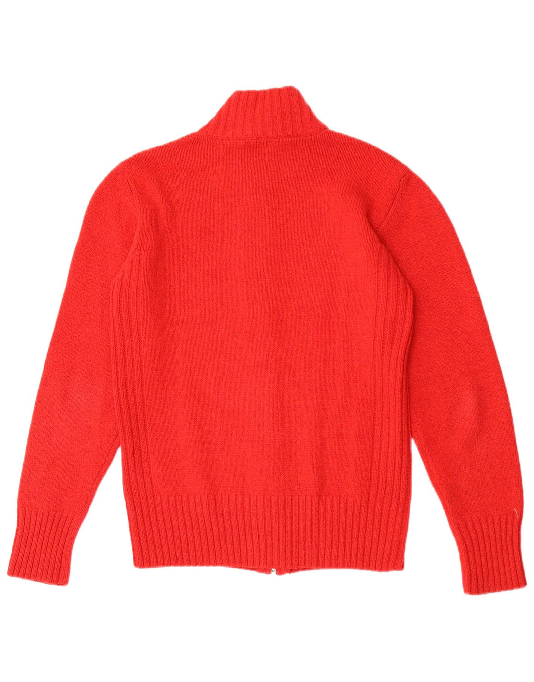 Pulover cardigan grafic pentru femei Datch UK 14 Poliester roșu mediu