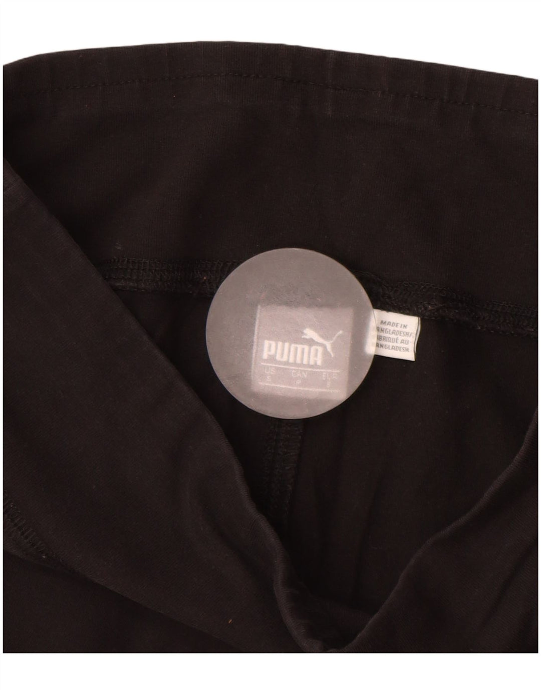 Leggings PUMA pentru femei UK 8 Small Black Bumbac