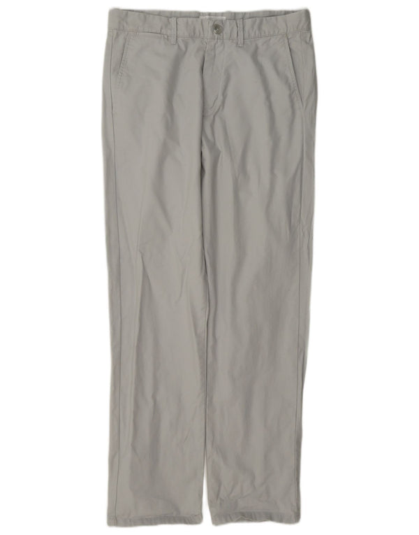 Pantaloni chino drepți Calvin Klein pentru bărbați L31 L32 bumbac gri