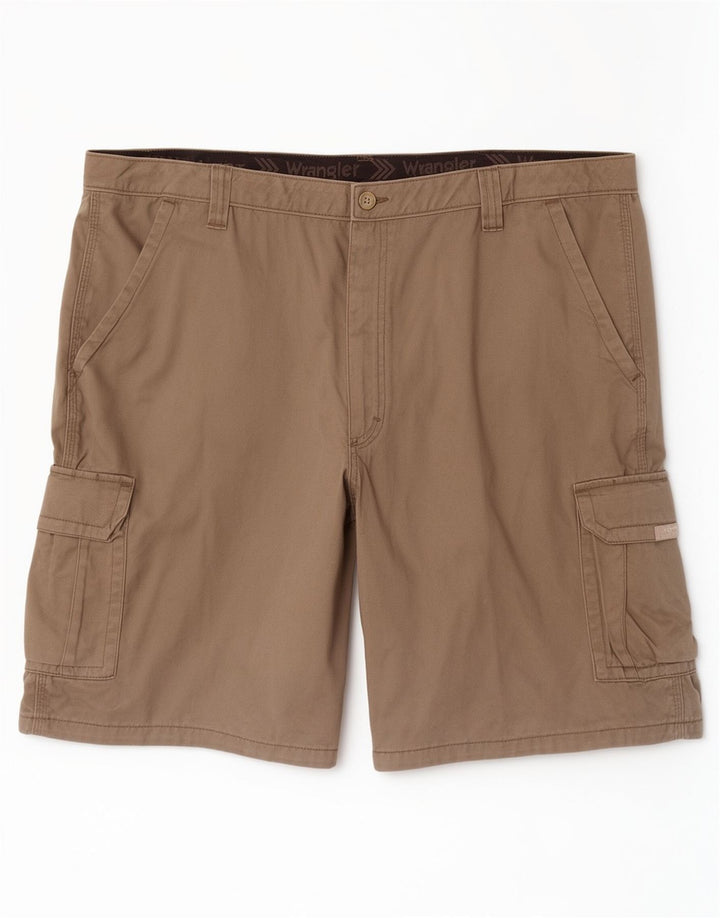 Pantaloni scurți cargo Wrangler pentru bărbați XL W42 bumbac gri