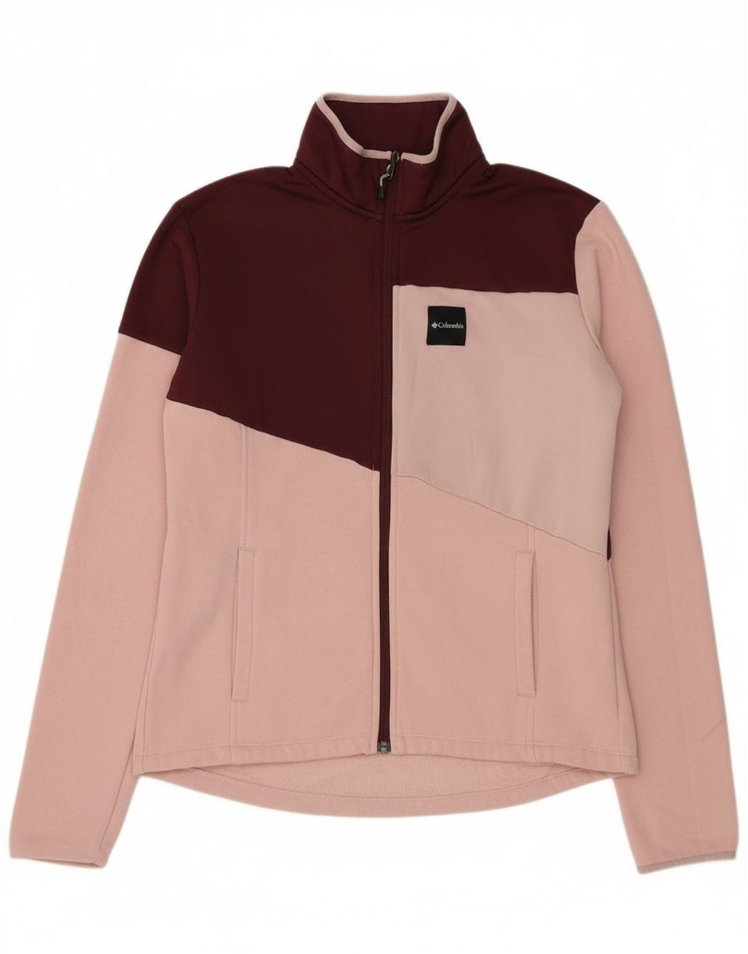 Jachetă de trening Columbia pentru femei UK 14 Medium Pink Colorblock