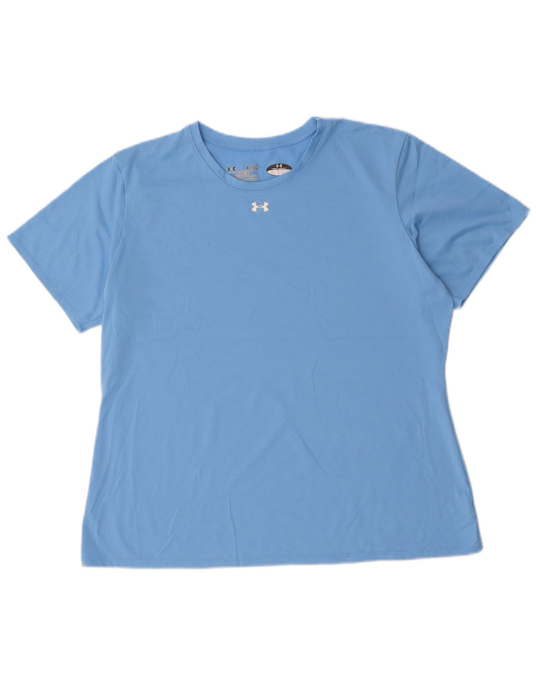 Tricou UNDER ARMOUR pentru femei Heat Gear, UK 18 XL, poliester albastru