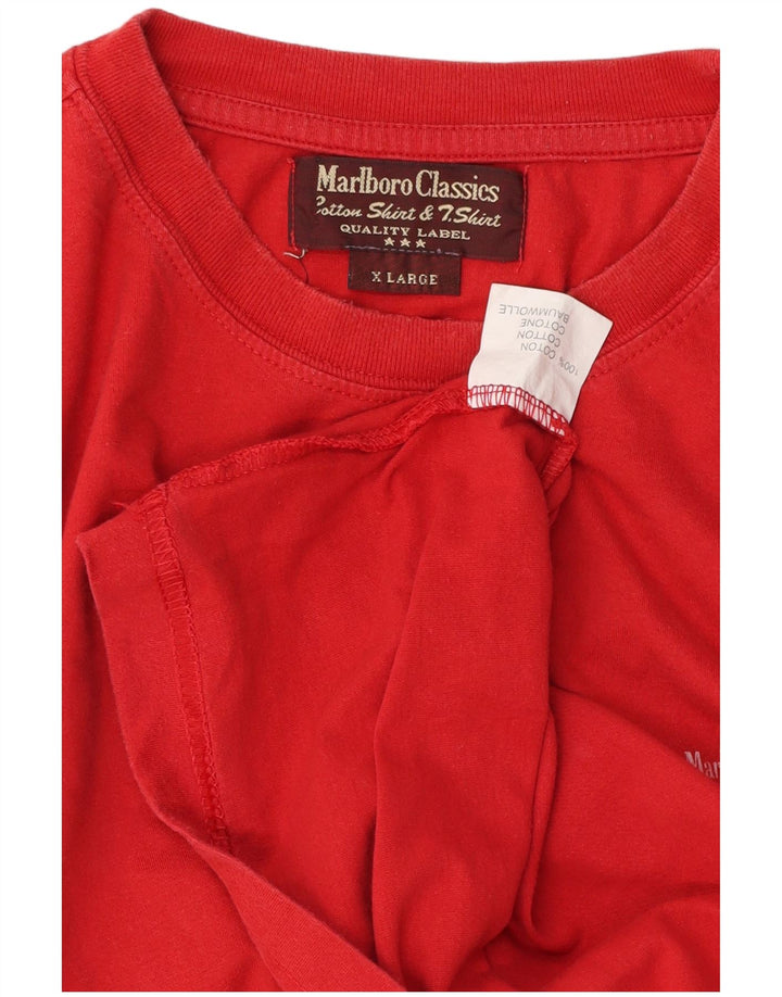 MARLBORO CLASSICS Tricou Bărbați Top XL Bumbac Roșu