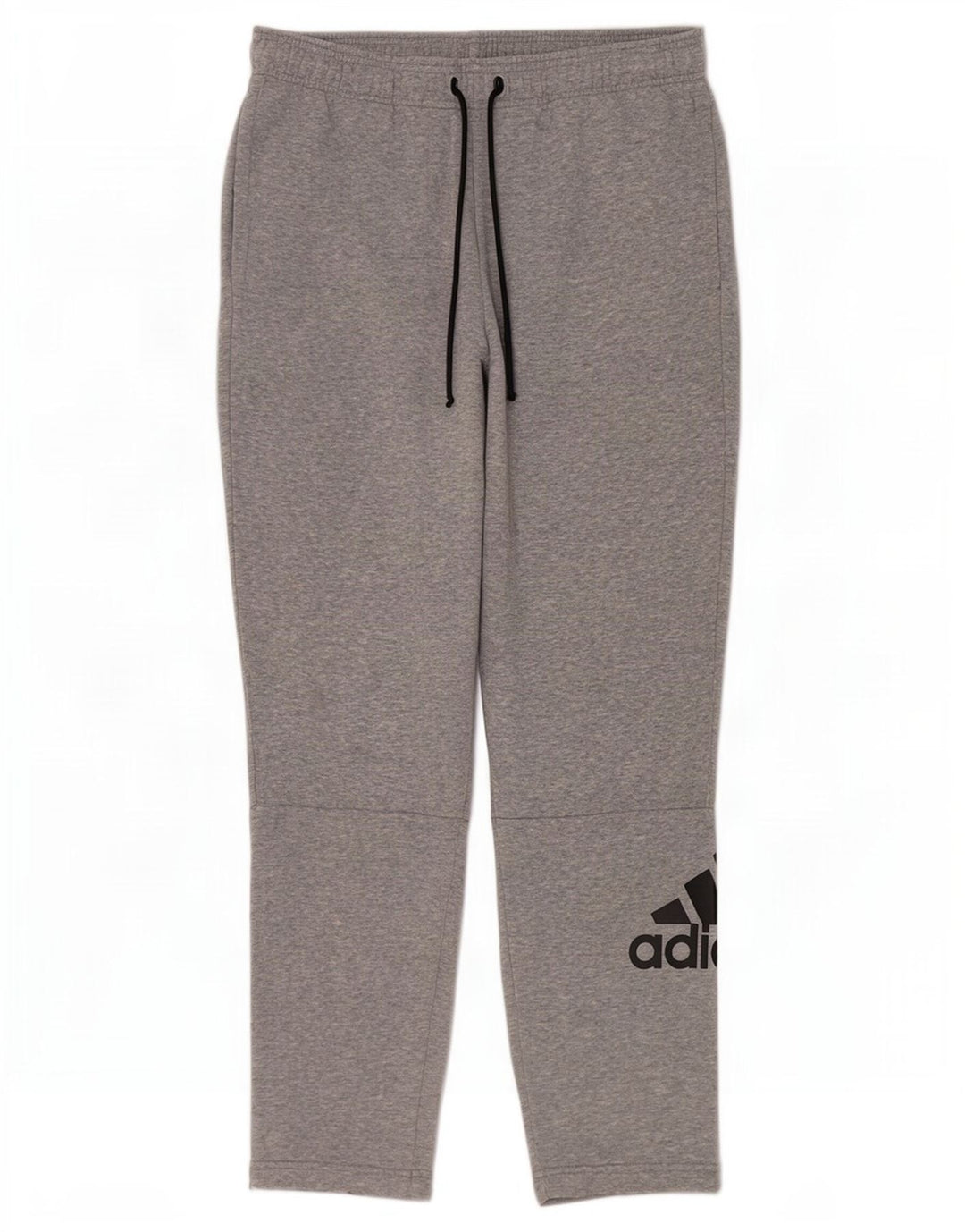 Pantaloni de trening Adidas pentru bărbați, mari, gri, bumbac