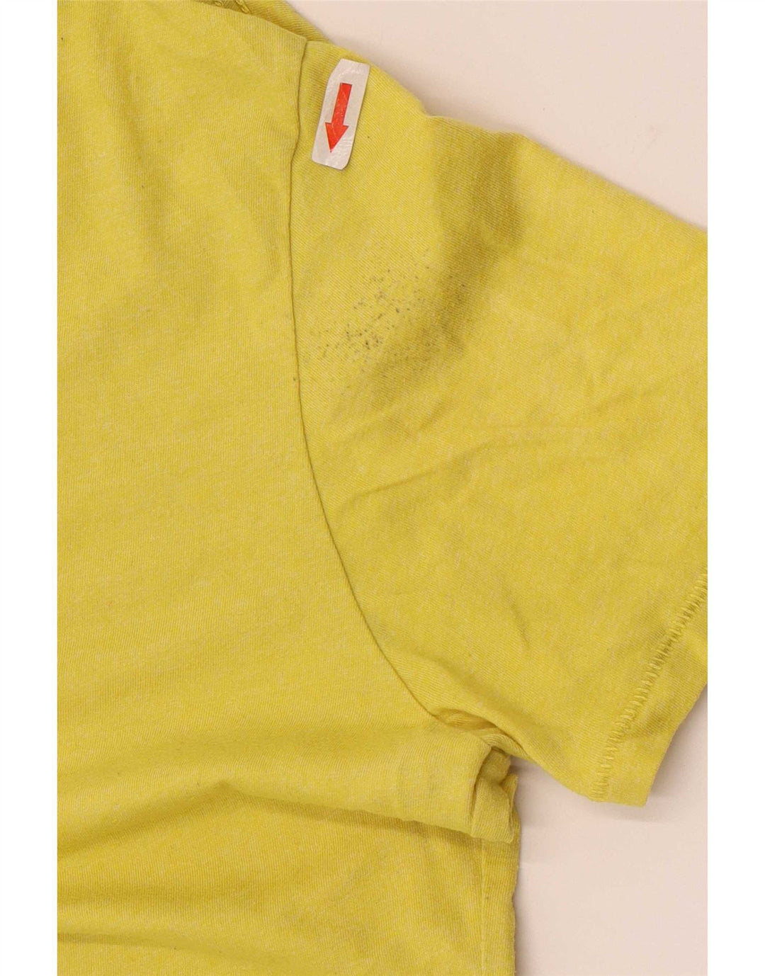 Tricou pentru bărbați Tommy Hilfiger Top din bumbac galben mediu