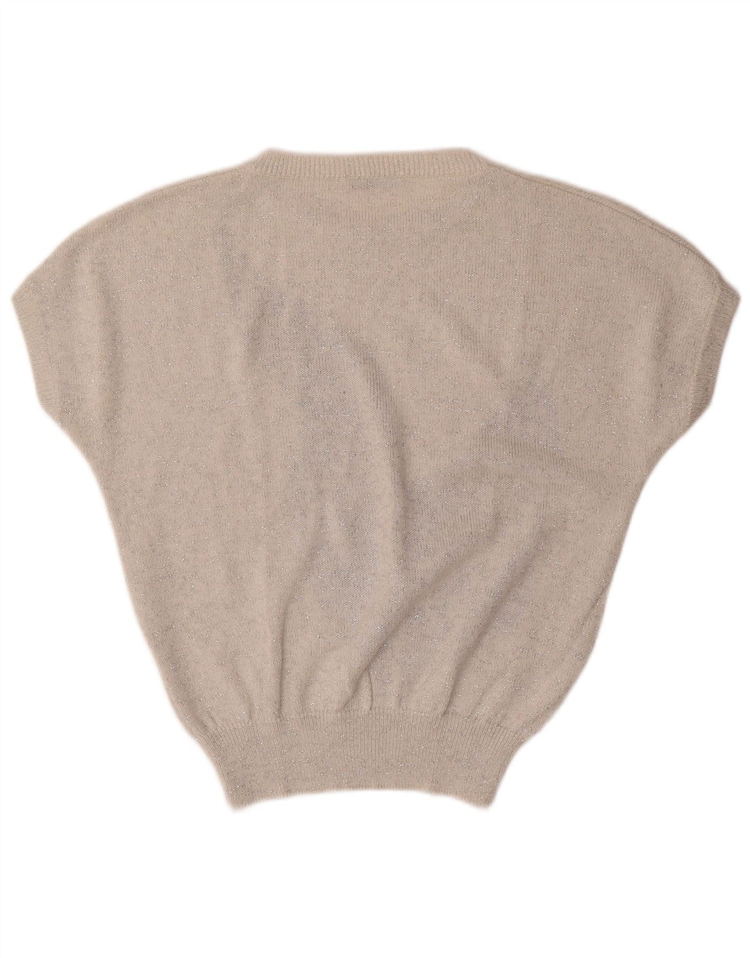 VINTAGE Pulover cu gât de barcă pentru femei UK 16, mare, alb, cu flori