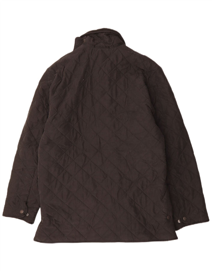 BARBOUR Jachetă matlasată pentru bărbați UK 40 Large Black
