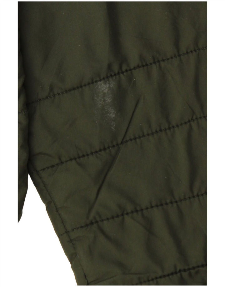 Jack & Jones Jachetă căptușită cu glugă pentru bărbați UK 42 XL Poliester verde