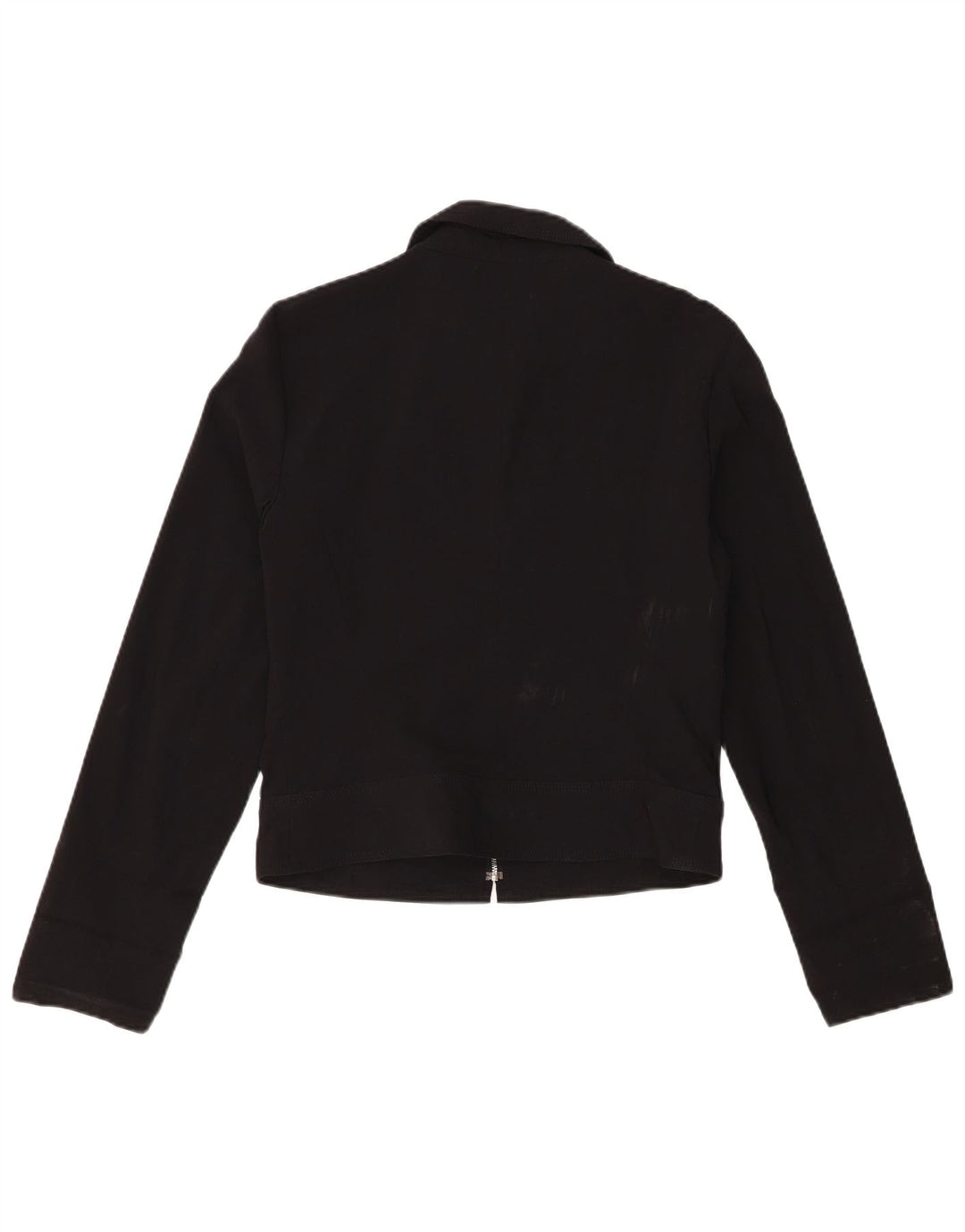 Bomber pentru femei Zara UK 14 mare, negru, viscoză