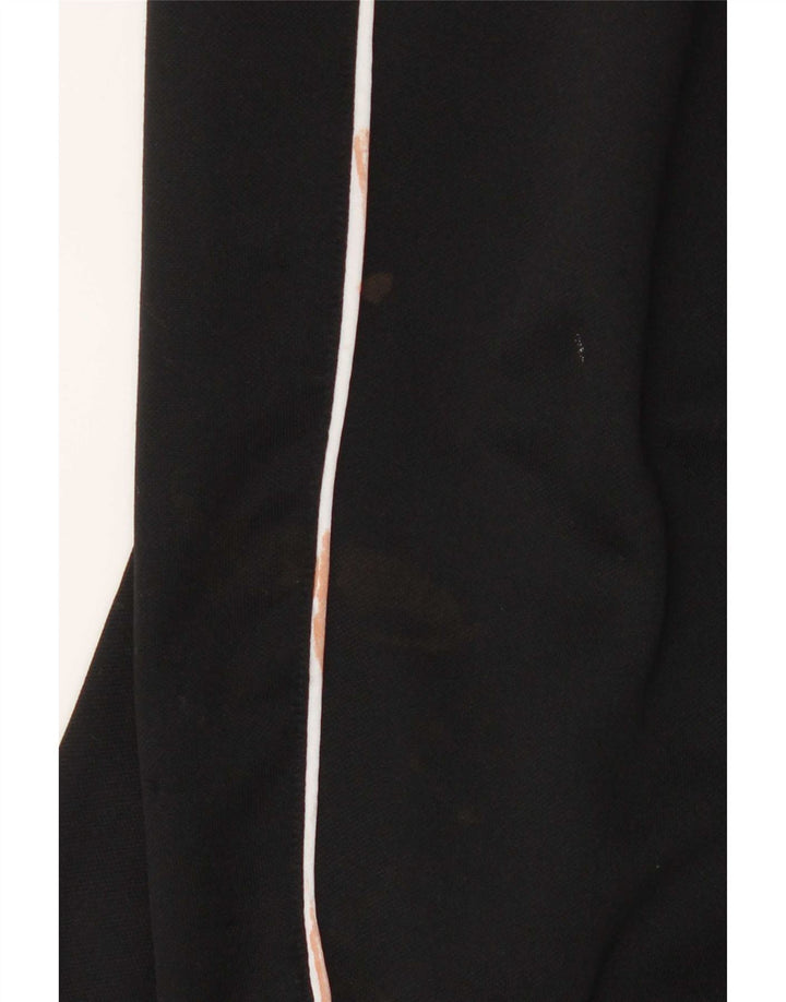 Pantaloni de trening Adidas Climalite pentru baieti 13-14 ani poliester negru