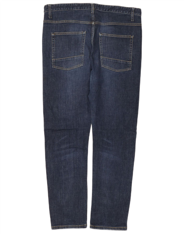 Blugi slim pentru femei Benetton W34 L28 Albastru