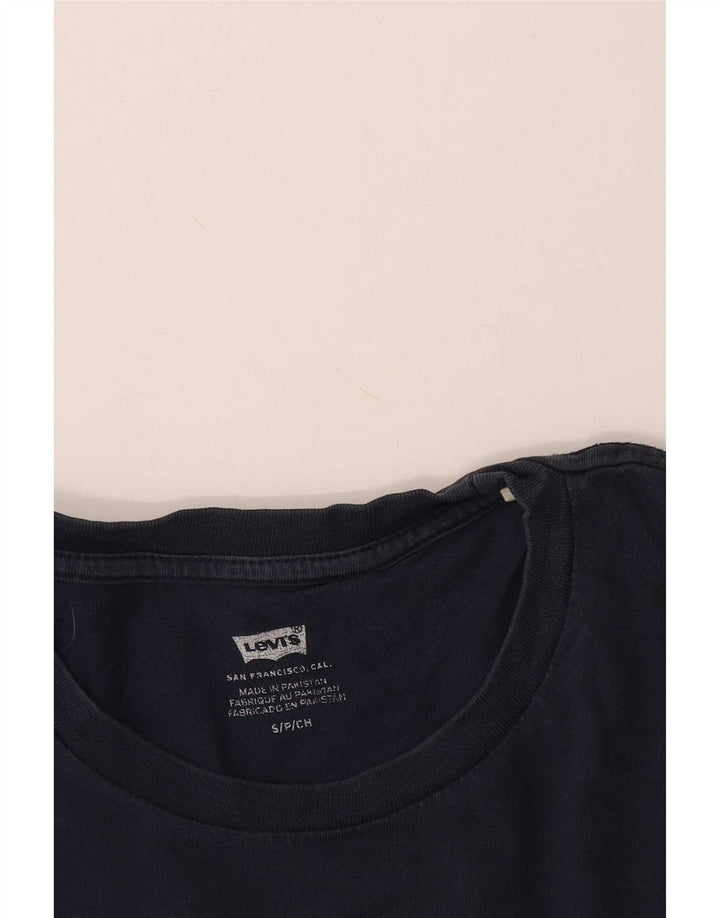 Tricou grafic pentru bărbați Levi's Top mic, bleumarin