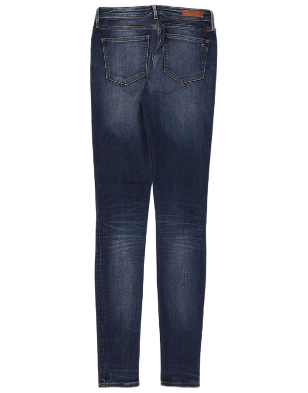 Blugi Tommy Hilfiger Como skinny pentru femei W28 L32, bumbac albastru
