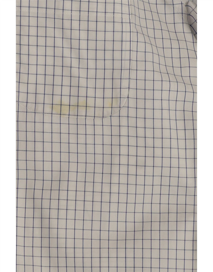 Cămașă Brooks Brothers pentru bărbați, cu croială tradițională, mărimea 15 1/2, mediu alb, caroserie