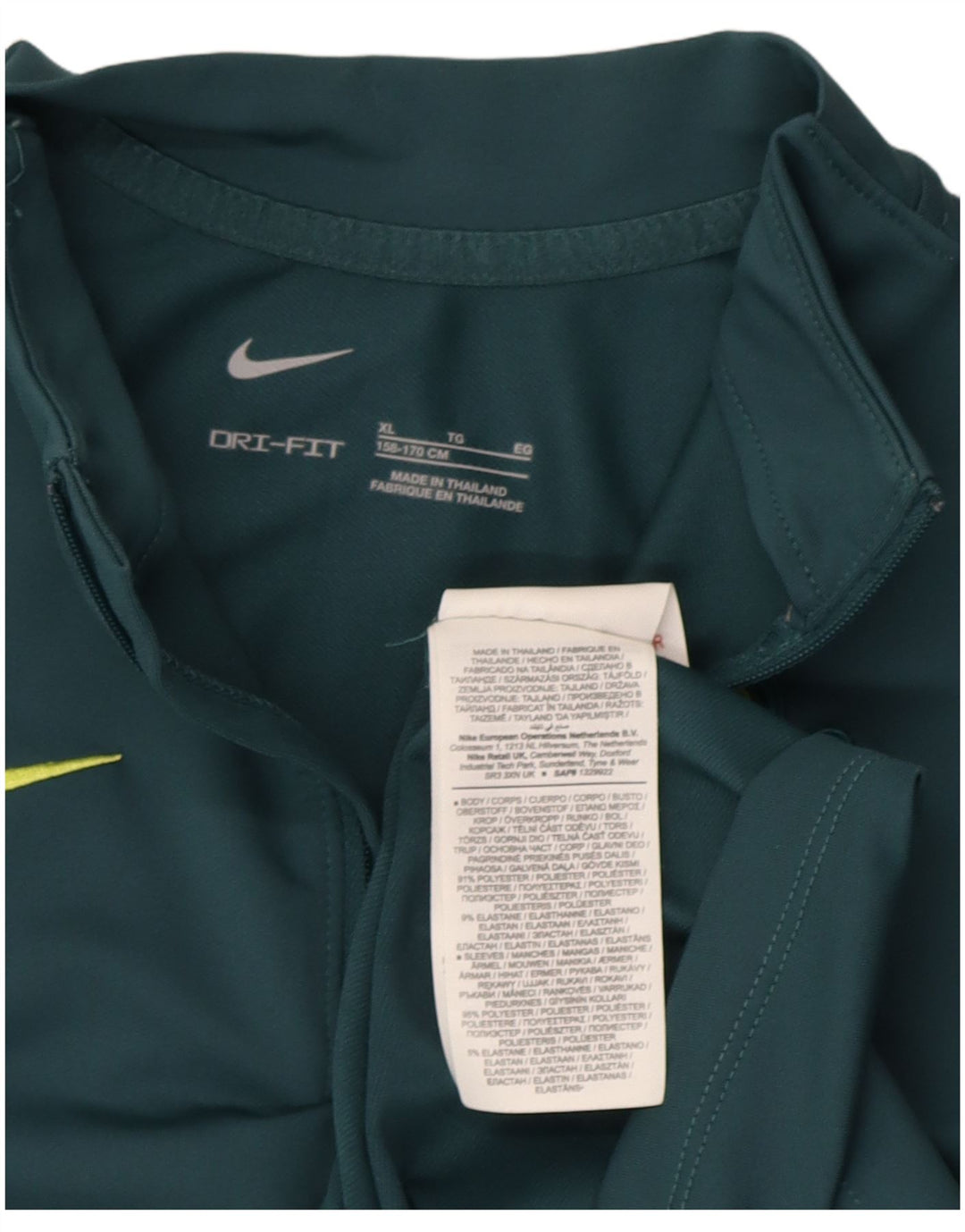 Top trening Nike pentru băieți Tottenham Hotspur Pullover 13-14 ani XL verde