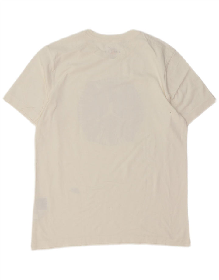 Tricou grafic Jordan pentru bărbați Top mediu din bumbac alb